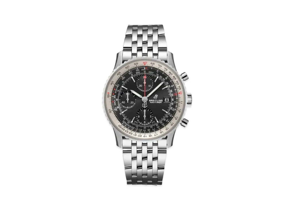 Breitling Navitimer Chronograph 41 "Black/Stainless Steel"