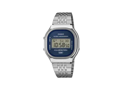Casio A140WE-2AJF "Silver/Blue"