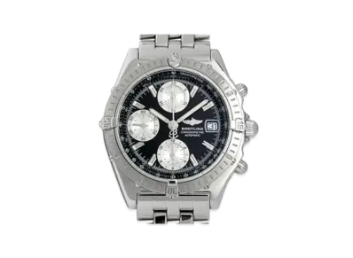 Breitling Chronomat 44 "Black/Silver/Stainless Steel"