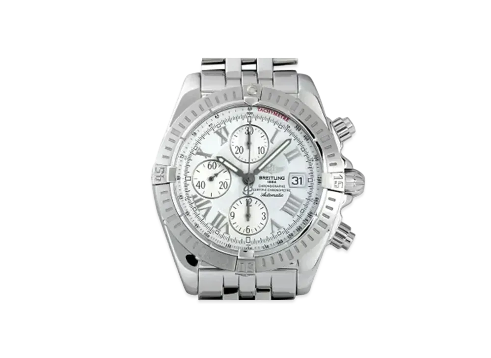 Breitling Chronomat Evolution "White/Stainless Steel"