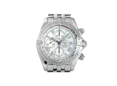 Breitling Chronomat Evolution "White/Stainless Steel"