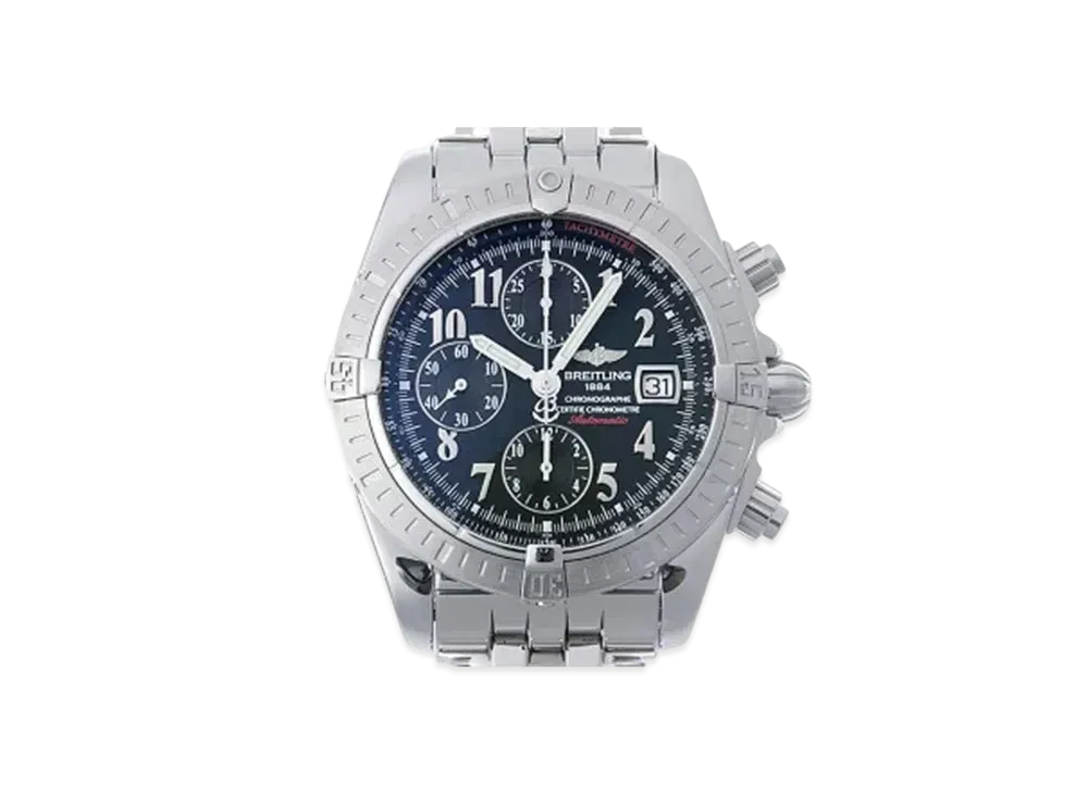 Breitling Chronomat Evolution Japan Exclusive 400 "Black/Stainless Steel"