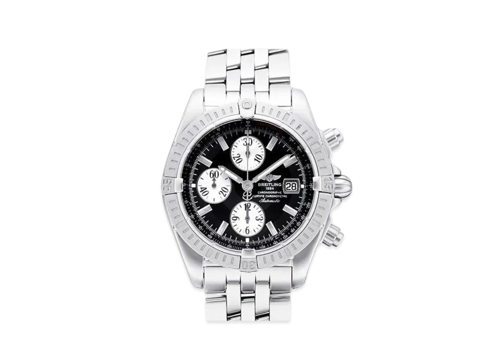 Breitling Chronomat Evolution "Black/Stainless Steel"