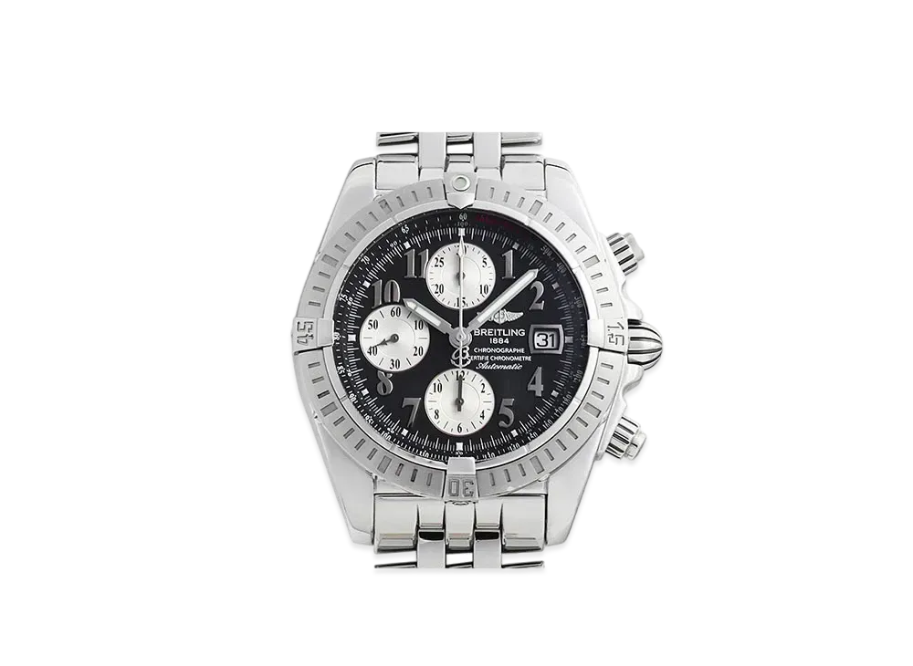 Breitling Chronomat Evolution "Black/Stainless Steel"