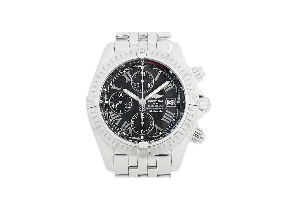 Breitling Chronomat Evolution "Black/Stainless Steel"