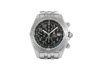 Breitling Chronomat Evolution Frecce Tricolori "Black/Stainless Steel"