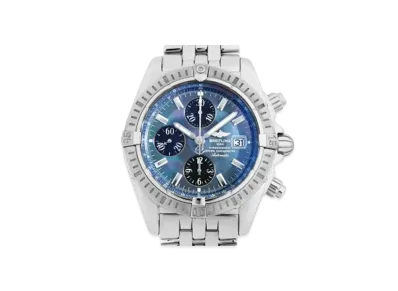 Breitling Chronomat Evolution Japan Exclusive 400 "Blue Shell/Stainless Steel"