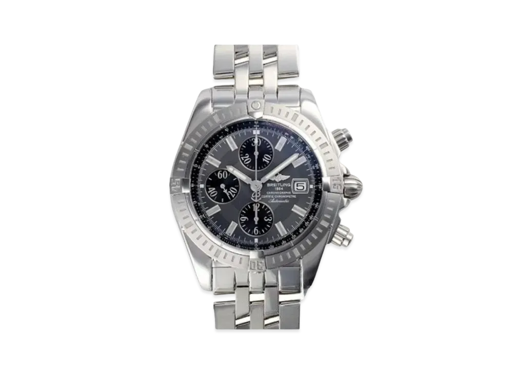Breitling Chronomat Evolution "Gray/Black/Stainless Steel"