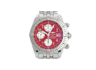 Breitling Chronomat Evolution "Red/Stainless Steel"