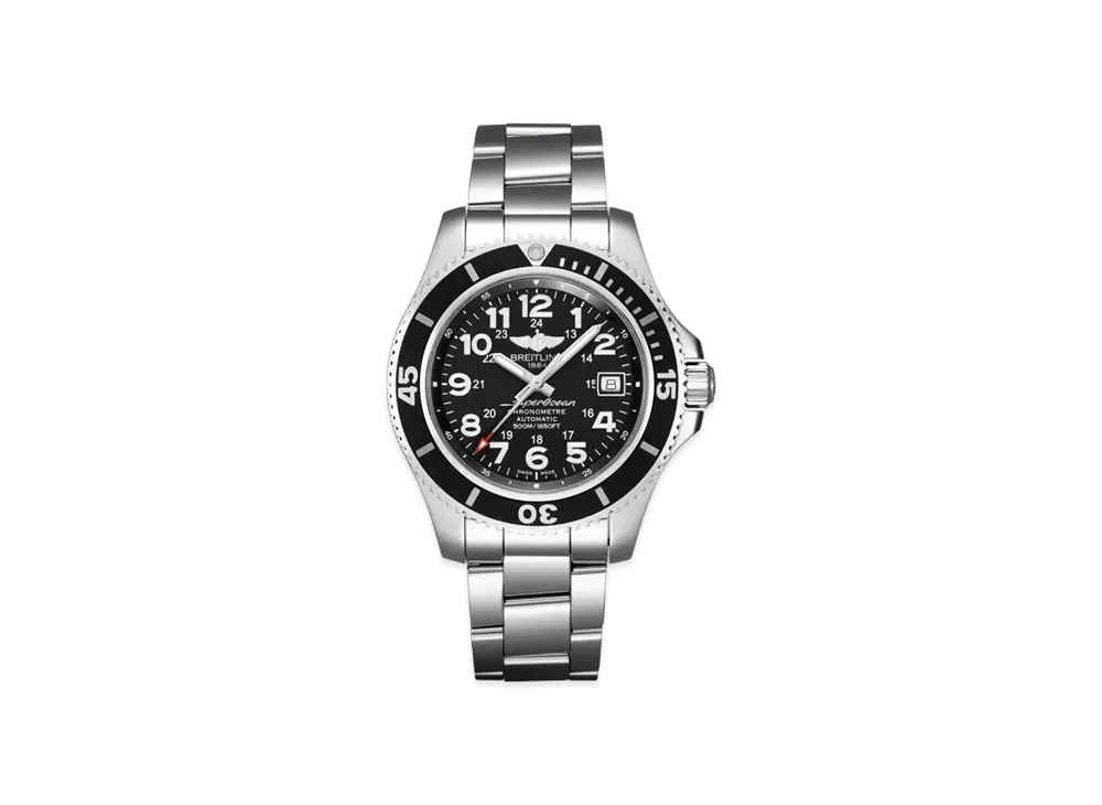 Breitling Superocean II 42 "Black/Stainless Steel"