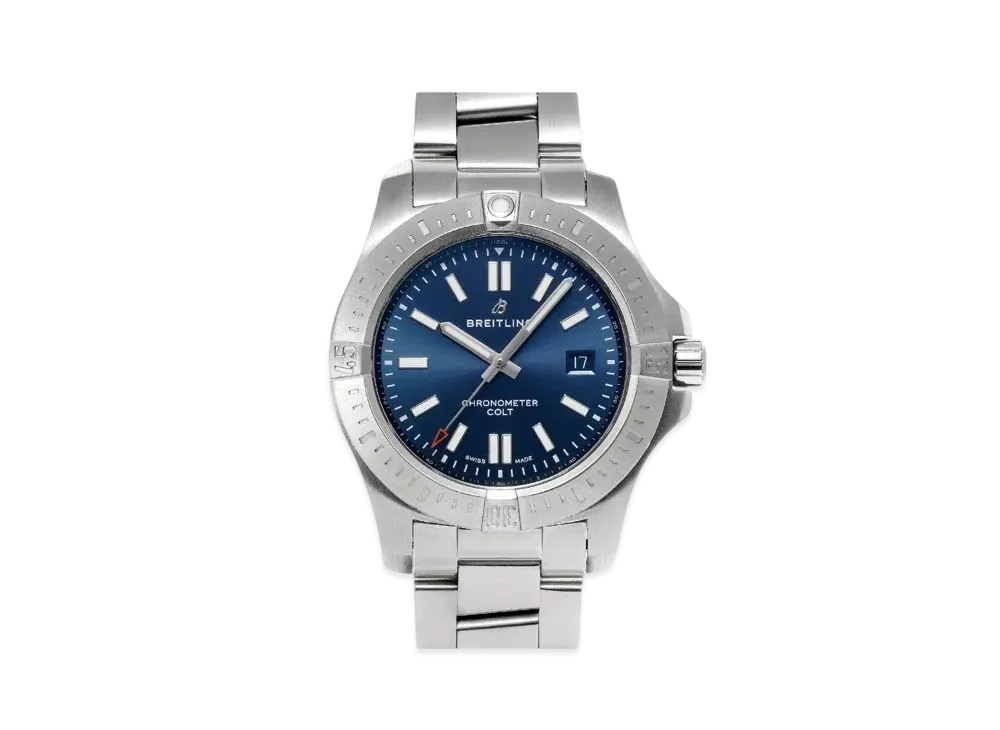 Breitling Colt Automatic 44 "Blue/Stainless Steel"