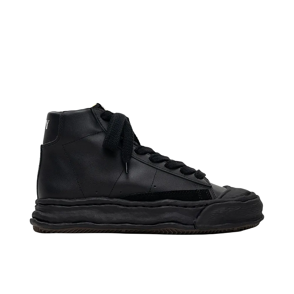 Maison MIHARA YASUHIRO JACKSON OG Sole Leather High-Top "Black"