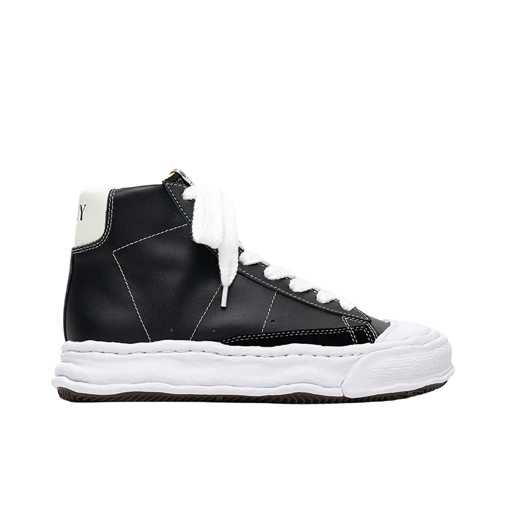 Maison MIHARA YASUHIRO JACKSON OG Sole Leather High-Top "Black"