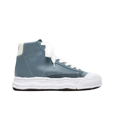 Maison MIHARA YASUHIRO JACKSON OG Sole Leather High-Top "Blue"