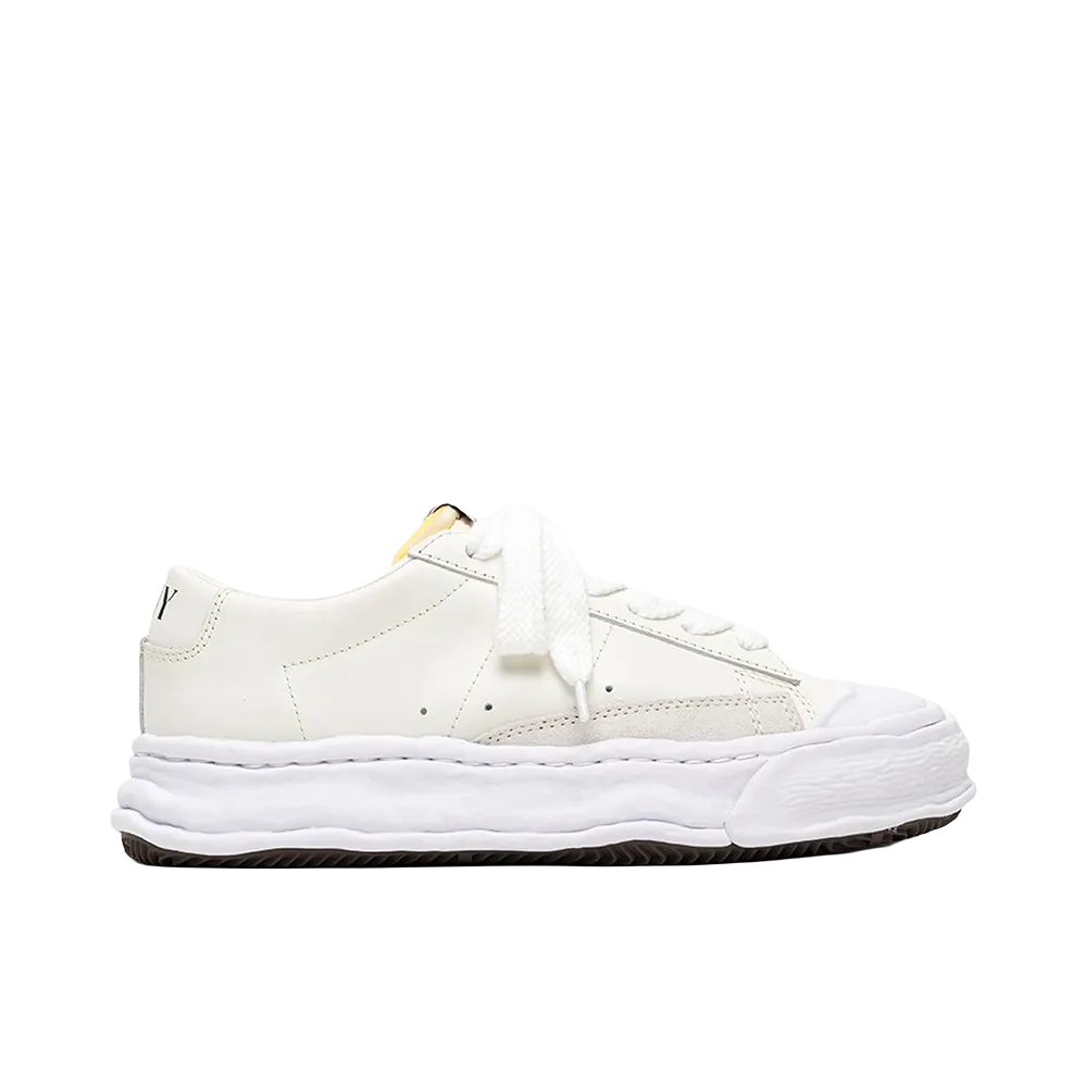Maison MIHARA YASUHIRO JACKSON OG Sole Leather Low-Top "White"