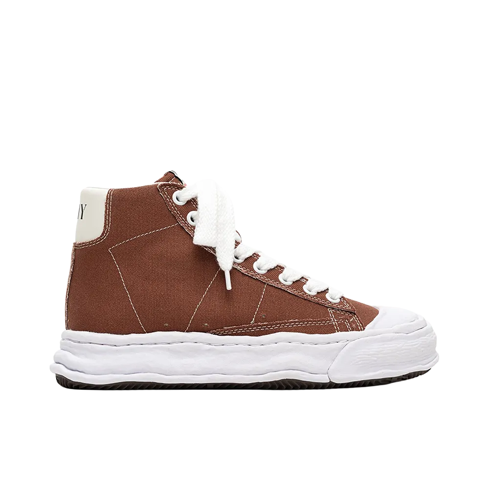 Maison MIHARA YASUHIRO JACKSON OG Sole Canvas High-Top "Brown"