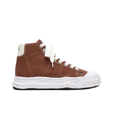 Maison MIHARA YASUHIRO JACKSON OG Sole Canvas High-Top "Brown"