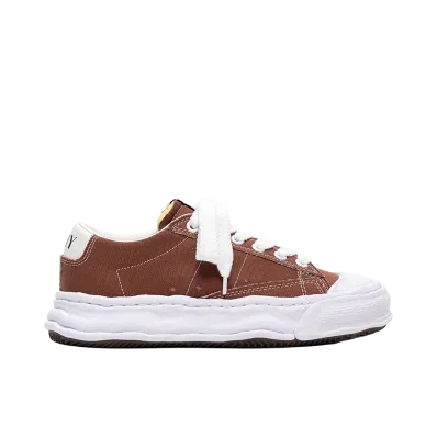 Maison MIHARA YASUHIRO JACKSON OG Sole Canvas Low-Top "Brown"