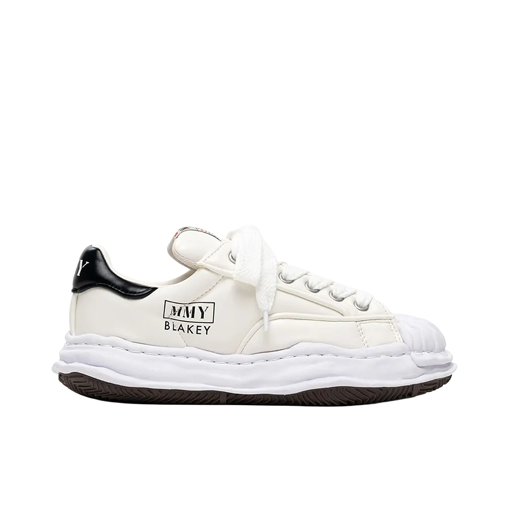 Maison MIHARA YASUHIRO BLAKEY OG Sole Padded PU Low-top Sneakers "White"