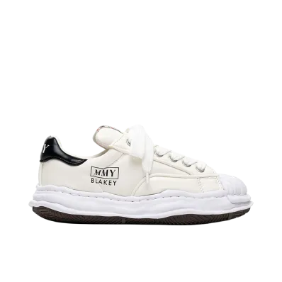 Maison MIHARA YASUHIRO BLAKEY OG Sole Padded PU Low-top Sneakers "White"