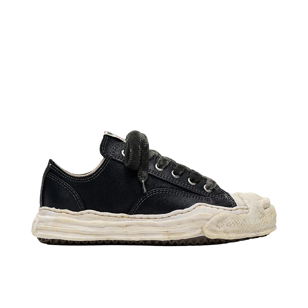 Maison MIHARA YASUHIRO HANK OG Sole Waxed Low-top Sneakers "Black"