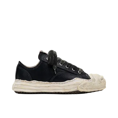 Maison MIHARA YASUHIRO HANK OG Sole Waxed Low-top Sneakers "Black"