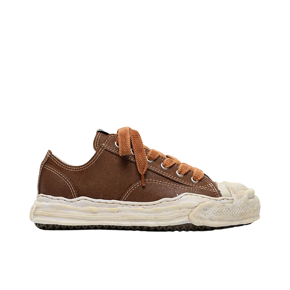 Maison MIHARA YASUHIRO HANK OG Sole Waxed Low-top Sneakers "Brown"