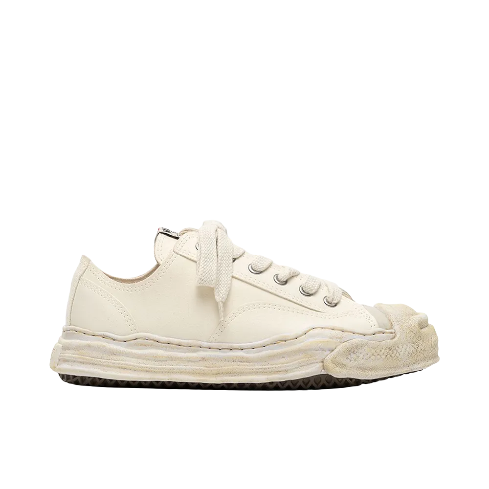 Maison MIHARA YASUHIRO HANK OG Sole Waxed Low-top Sneakers "White"