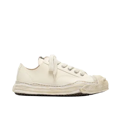 Maison MIHARA YASUHIRO HANK OG Sole Waxed Low-top Sneakers "White"