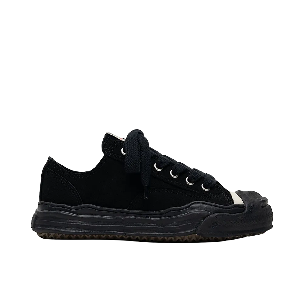 Maison MIHARA YASUHIRO HANK OG Sole Suede Low-top Sneakers "Black/Black"