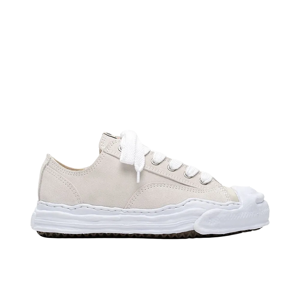 Maison MIHARA YASUHIRO HANK OG Sole Suede Low-top Sneakers "White"
