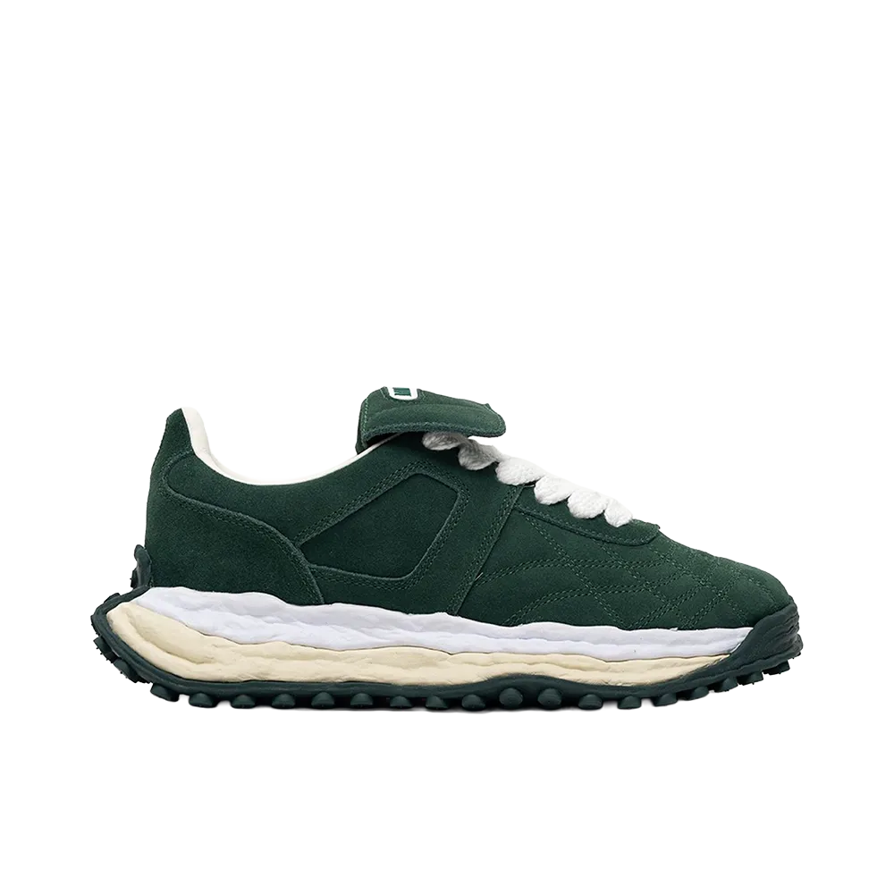 Maison MIHARA YASUHIRO SCOTT OG Sole Suede Low-top Sneakers "Green"