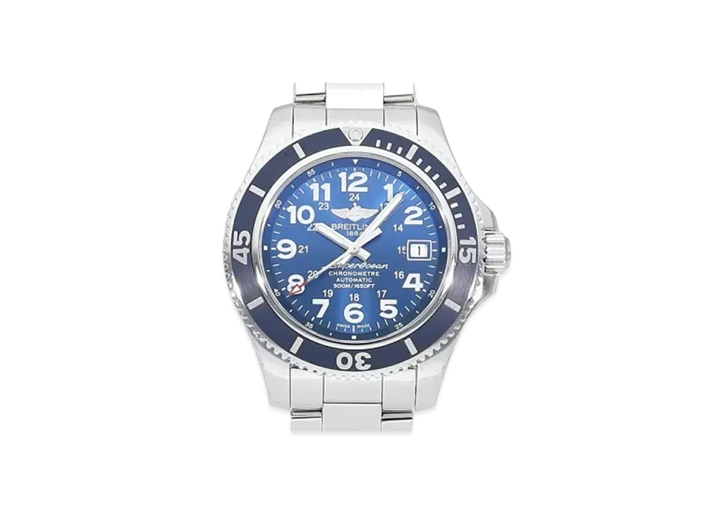 Breitling Superocean II 42 "Blue/Stainless Steel"