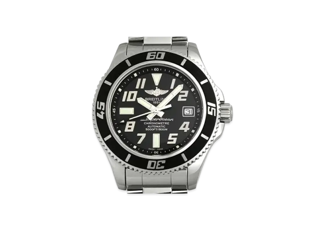 Breitling Superocean 42 "Black/Stainless Steel"