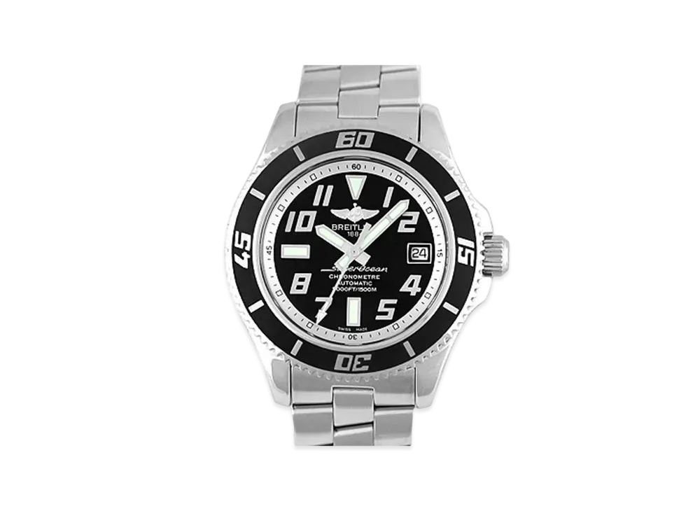Breitling Superocean 42 "Black/Stainless Steel"