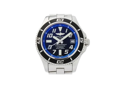 Breitling Superocean 42 Abyss Blue "Black/Stainless Steel"