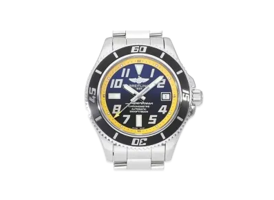 Breitling Superocean 42 Abyss Yellow "Black/Stainless Steel"