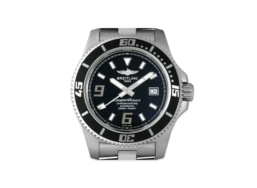 Breitling Superocean 44 "Black/Stainless Steel"
