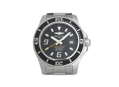 Breitling Superocean Heritage 46 Abyss Yellow "Black/Stainless Steel"