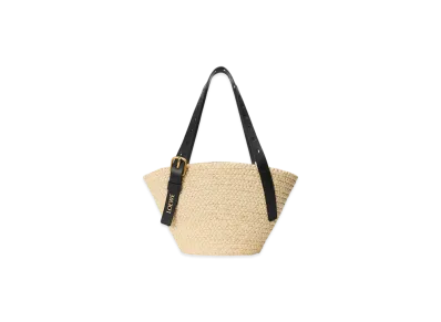 LOEWE Small Punch Hole Basket "Natural"