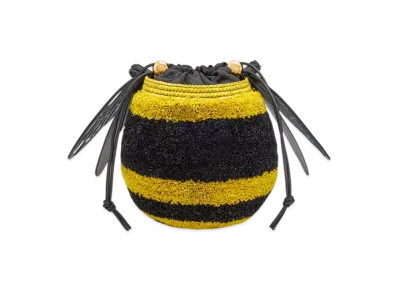 LOEWE Bee Basket "Yellow/Black"