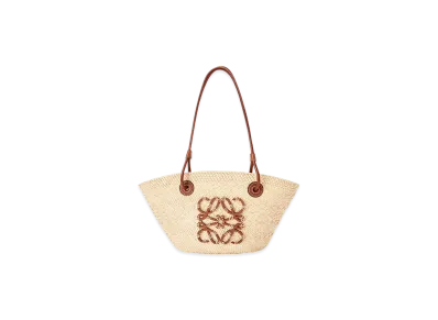 LOEWE Anagram Basket Bag Small "Natural/Tan"
