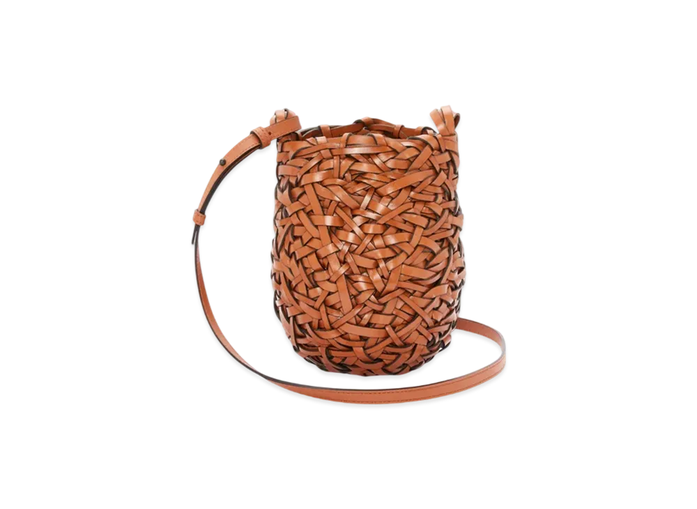 LOEWE Nest Basket Bag Small "Tan"