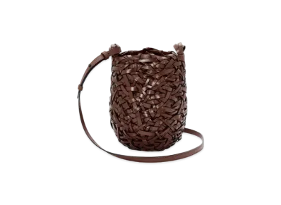 LOEWE Nest Basket Bag Small "Chestnut"