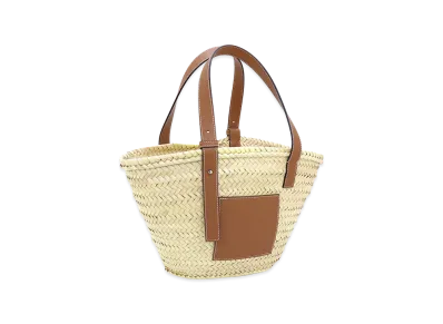 LOEWE Women's Classic Basket Basket Bag Tote Bag "Natural/Tan"