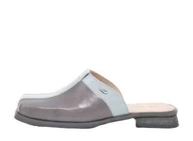 OUR LEGACY Blunt Mule French Leather "Deep Sky" A2247SDS