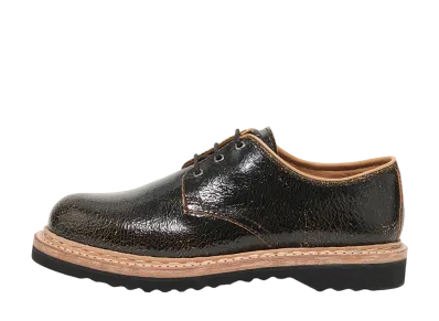 OUR LEGACY Trampler Shoe Fractured Leather "Black" A2247TFB