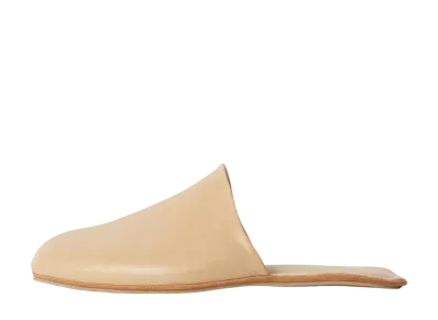 Our Legacy Cigarr Slipper "Sand Satin Bovine"