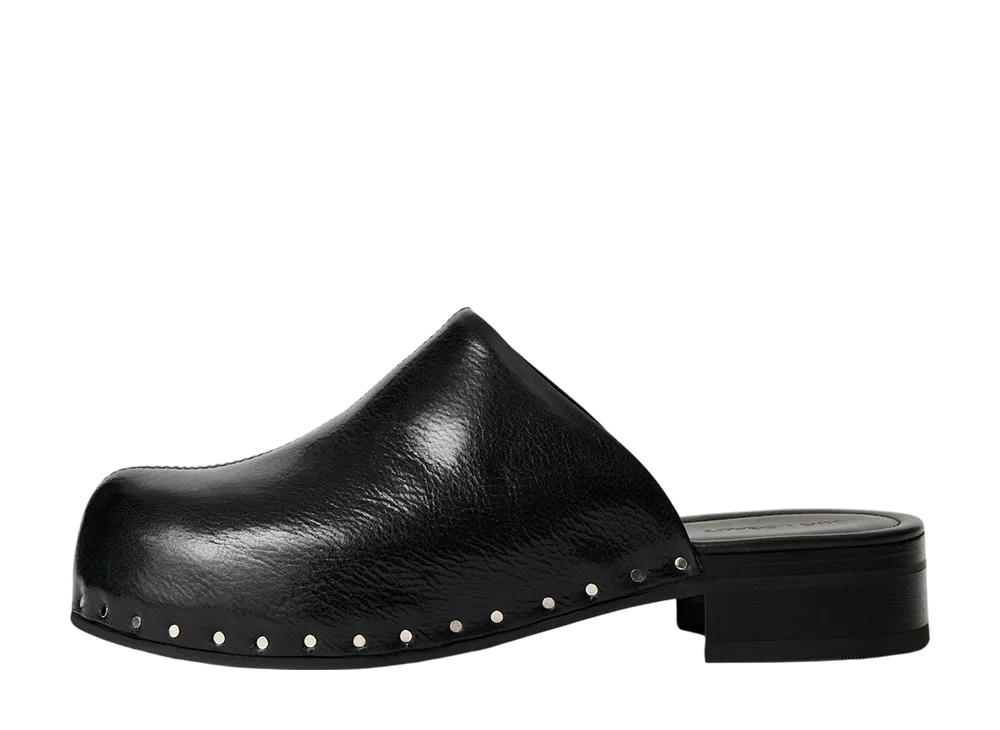 Our Legacy Naoto Clog "Black Supple Cow Hide"
