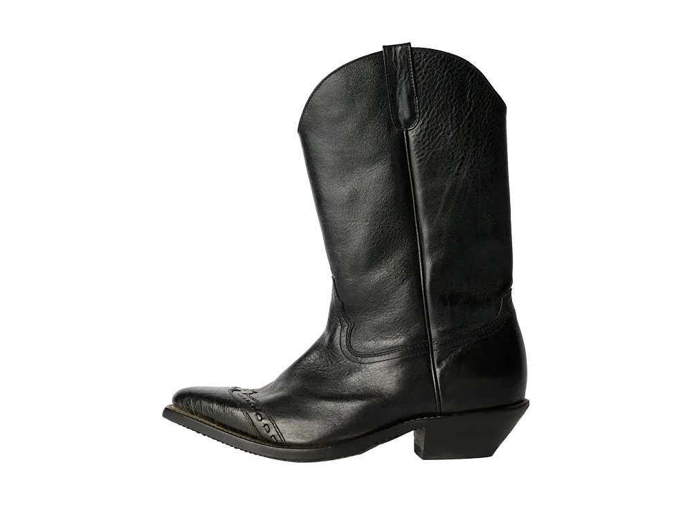 Our Legacy Consultant Boot "Deep Black Leather"
